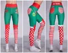 Kobieta Boże Narodzenie 3D wydrukowane kreskówkowe legginsy dziewczyna ciasne chude elastyczne legginsy fitness świąteczne spodnie sportowe spodnie jogi spodnie
