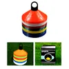 10 Pcs Sign Disc Cone Football Field Obstacle Flying Saucer Plate Inline SkatingSkateboardSoccerTraffic Markers Equipment5323947