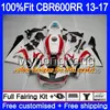 Einspritzung + Tank für HONDA CBR600 RR 2013 2014 2015 2016 2017 274HM.50 CBR 600 RR CBR 600RR F5 CBR600RR Hot Red Black 13 14 15 16 17 Verkleidung