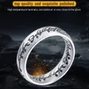 Regalo Hobbit color oro Anello midi Acciaio inossidabile Un anello di gioielli Power Lord Ring Donna e uomo Alta qualità BR-R059