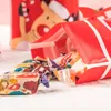 50pcs Christmas Candy Bags Cartoon Printed Drawstring Pocket Gift Treat Bag Party Favor 5 Patterns