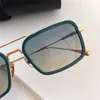 Nieuwe fashion design zonnebril 008 vierkante frames vintage populaire stijl uv 400 beschermende outdoor brillen voor mannen topkwaliteit