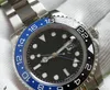 Novo mestre cerâmica moldura relógios masculinos glide lock fecho cinta automático azul preto relógio esportivo relógio de pulso luminoso orologio 232x