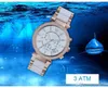 Marque MK Montre Luxury Watch for Girl Day Fine Steel Diamonds Arelproofing Rose Gold Quartz Watch Whole1465738