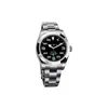 أفضل Menes Watch Watch Exp Air King Series 116900 و 216570 Black 40mm Dial الحركة الميكانيكية أوتوماتيكية 316 ساعات مصمم نخالة الصلب