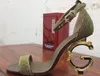 2019 Estate Donna sandali tacco in metallo tacchi alti sandali gladiatore open toe scarpe da sposa scarpe da festa sandali vintage bling