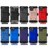 3 in 1 Defender Rugged Robot Case Cases voor iPhone 13 11 Pro Max 12 7 8 Plus X XS XR Cover met riemclip