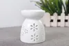 Incense Burner Delicate Ceramic Fragrance Lamp Fashion Hollowed Out Aroma Stove Candle Oil Furnace Home Decor