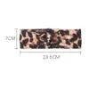 Nuovo designer di stampa leopardata Fascia per capelli Turbante per donna Stretch Twisted Knot Sport Yoga Wrap fasce per la testa accessori per capelli sciarpa