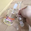 Dunkin Dabs American Runs Dabs Mini Glass Bong Water Dymanie Rury 14mm Bongs Water Bongs Szklany Bubbler ze szklanymi palnikami olejowymi