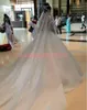 Requintados Plus Size Lace Beads vestidos de casamento lantejoulas Sheer manga comprida vestido de noiva Plus Size Árabe nupcial vestido de baile Noiva País