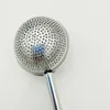 Push Tea Infusers Ball Stainless Steel Reusable Metal Loose Leaf Green Teas Strainer Home Kitchen Bar Drinkware Tool