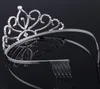 Bridal Tiaras Crowns With Rhinestones Bridal Smycken Pagant 2019 Evening Prom Party Performance Pageant Crystal Wedding Tiaras Tillbehör