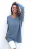 Loose Autumn Tops New Womens Ladies V-Neck Warm Sweaters Casual Sweater Jumper Tops Outwear 12 Colors