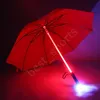 Cool Blade Runner Light Saber LED Flash Light Umbrella Rose Umbrella Night Walkers Lampe de poche Bouteille Umbrella ZZA1395a