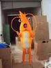 2019 Discount vente d'usine EVA Matériel Orange homard Costumes De Mascotte Unisexe dessin animé Vêtements Base costumes de mascotte de crevettes