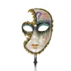 CMiracle Handheld Venetian Masquerade Mask Great Halloween Carnival Party Carnival Mask2717743