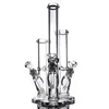 9mm Thick Glass Bong Straight 18 14 12 inches With elephant Joint Super Heavy water pipe big bongs dab rig