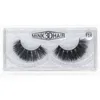 3D Mink False Eyelashes 13-15MM Crisscross Thick Long Handmade Fake Lashes Eyelash Extensions Eye Makeup Normal F Series