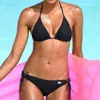 2019 Mädchen sexy Spitzen Bikini Set Badebekleidung Gelb Push Up Badeanzug Monokini weibliche Strandbekleidung Mikro Brazilian Bikini Badeanzug 6579978