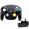 Venta caliente inalámbrico 2,4 GHz Bluetooth Wifi controlador Gamepad Joystick portátil para GameCube NGC 6 colores con caja colorida