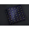Lenço masculino de luxo com bolinhas listrado floral estampado lenço de bolso de negócios quadrado no peito toalha 23*23 cm