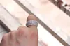 Luksusowy 10KT Biały Złoto Wypełniony 360 sztuk White Sapphire Diament Birthstone Ring Męskie Kobiety Wesele Zaręczyny Pierścień Biżuteria Prezent N62