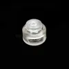 100pcslot Kabelverriegelungsschaltstopper Kunststoff -Toggle -Clip für Paracordbackpack Clear White 3263274