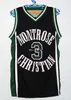 # 3 Kevin Durant Montrose Christian High School Retro Classic Basketball Jersey Mens Cousu Personnalisé Numéro et nom Maillots