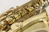 Saksofon tenorowy Jupiter JTS-787 Gl Model dla początkujących poziom Bb B płaski złoty lakier i posrebrzany saksofon tenorowy w dobrym stanie