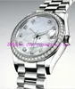 ساعة فاخرة 278289 278278 STEEL MOP Diamond Dial/Bezel Ladies Watches 31mm Watch Automatic Fashion Watchwatch