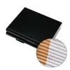 Lidra de dupla face Slim Smoking Suport de alumínio Caso de armazenamento de fumaça de fumaça de fumaça Caixa de proteção BOX6618859