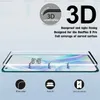 Voor OnePlus 8 Pro Gebogen Screen Protector Bubble Free Anti Scratch Case Friendly Full Coverage Gehard Glas met Retail Pakket