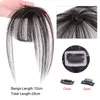 Fashion One Piece Hair Clip In Hair Bangs / Full Fringe / Hair Extensions för Women 5 Färger