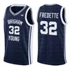 NCAA Jimmer 32 Fredette 브리검 영 쿠 거스 뉴저지 (35) 케빈 듀란트 샌디에고 주립 아즈텍 대학 Kawhi (15 개) 레너드 유니폼