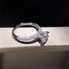 Choucong Classic Eternity Pierścionek 100% Real 925 Sterling Silver Diament Zaręczyny Zespół Ślubny Pierścienie Dla Kobiet Fine Jewelry Prezent