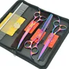 Meisha 7.0 "Professionele Honden Haar Clipper Set Dier Haar Straight Head Snijden Dunning Schaar Puppy Trimmer Tool Kit HB0223