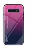 Étuis de téléphone de couleur dégradée pour Samsung Galaxy Note10plus M80/S10lite/A91 A90 5G avec étui rigide en verre trempé nouveau