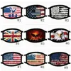 18styles Trump Face Mask Cotton Trump 2020 Masks Cloth Anti-dust Mask Woman Men Unisex Fashion Winter Warm Black US Flag Masks GGA3546-2