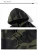 Sweat à capuche de camouflage pour hommes 2019 mode automne hiver polaire Patchwork sweat hommes Streetwear marque à manches longues Hip Hop à capuche 4 ensembles/lot