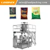 Multihead Weigher Crisp Cheese Doypack Rotary Filling Machine Zipper Sealed Package