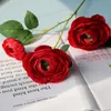 3pcs/lot simulation peony silk flower european style artificial flower branch wreath for wedding decor home decoration fake display flower