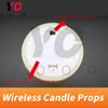 Wireless Candles Prop YOPOOD 탈출실 방을 타코스 게임에서 벗어나기 위해 촛불을 켜거나 끄십시오.