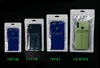 Pacchetti di custodie per telefoni cellulari Borse Cerniera Custodia con chiusura a zip al dettaglio per iPhone 11 Pro da 4,0 '' a 6,7 '' Sacchetti con foro per appendere Samsung Mobile