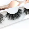 3 Paare 6D Nerz-Haar-falsche Wimpern mit Edelstahl-Pinzette-Gewirr Natürliche Make-up Wimpern mischte Art Fluffy Wimpern