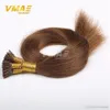 VMAE European Blonde Brown Natural Black 0.5g Strand 100g Pre Bonded Straight Keratin Stick I Tip Human Hair Extensions
