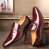 Herren Loafer Italienische Business Formale Lederschuhe Spitzschuh Mann Kleid Schuhe Luxus Oxfords Hochzeit Party Tragen Schuhe Männer