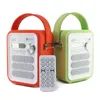 Retro Ibox P50 Kablosuz Hoparlör Deri Kaplamalı Bluetooth Hoparlörler FM Radyo ile TF / USB MP3 Taşınabilir Müzik Kutusu Subwoofer Uzaktan Kumanda