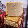 Personalizzato Addensare in profondità 5 cm 8 cm Comfort Cuscini di seduta per sedie da pranzo Poltrona Divano Seduto Zerbino broccato di seta cinese Pad antiscivolo Decorazione domestica