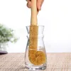 Wooden Cup Brush Coconut Palm Long Handle Bottle Cup Cleaner Pot Glass Cup Washing Brush Tableware Cleaning Home Kitchen Tool VT0743